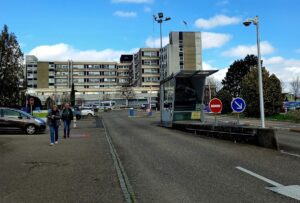 Groupe Hospitalier Régional de la MSA Siège de Mulhouse — Photographie par jean-paul possner