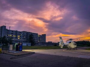 Groupe Hospitalier Régional de la MSA Siège de Mulhouse — Photographie par David BALL