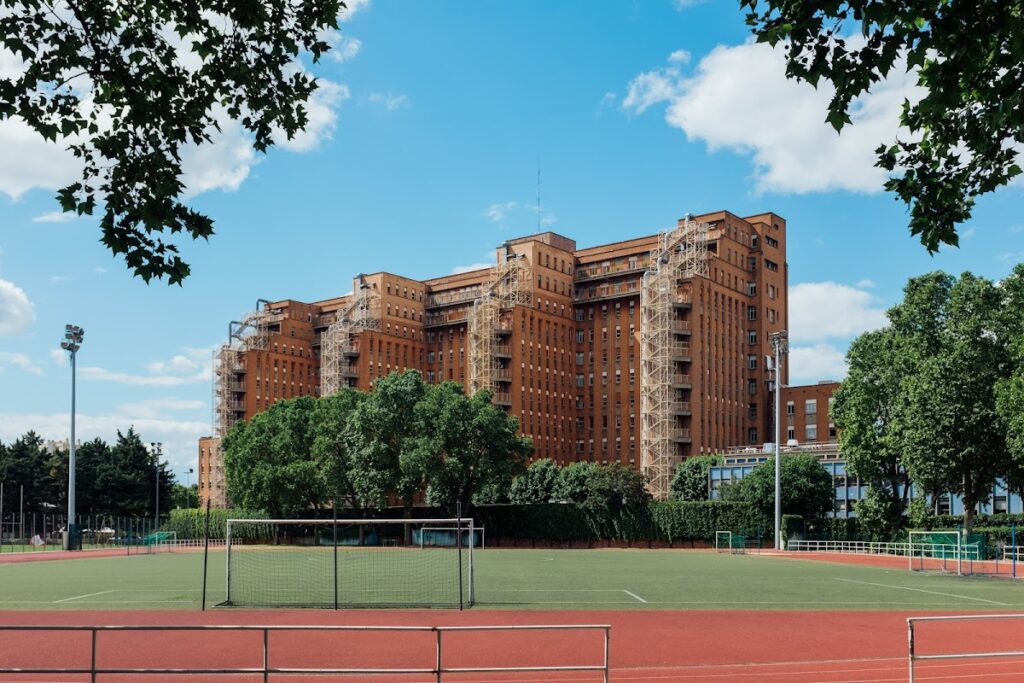 Hôpital Beaujon de l'AP-HP — Photographie par Matthieu DA CRUZ