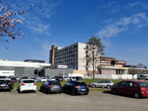 Centre Hospitalier de Bourg-en-Bresse / Fleyriat — Photographie par Digisat Sat